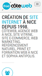 Mobile Screenshot of coteweb.fr
